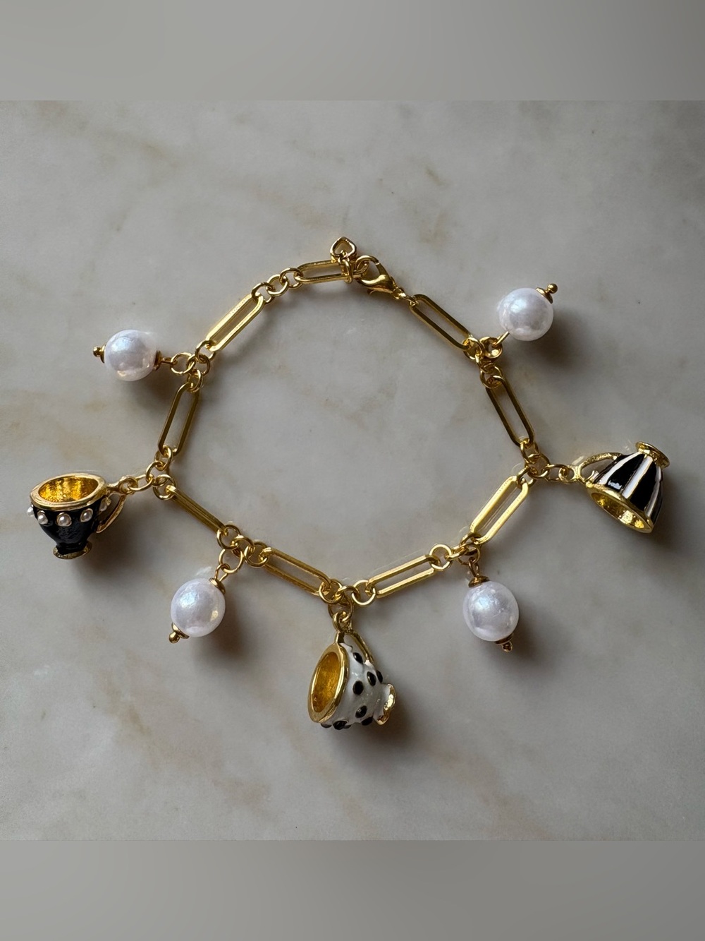 Teacup bracelet